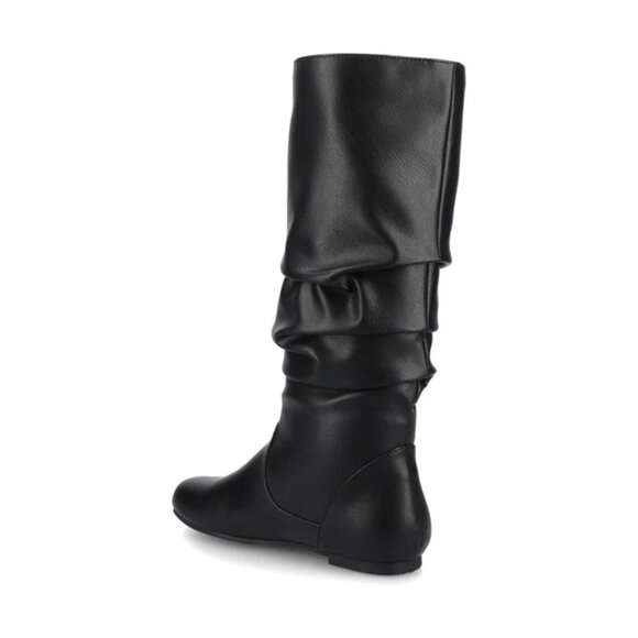 Journee Collection Women's Jayne Wide Calf Slouchy Knee High Boots - Picture 3 of 5